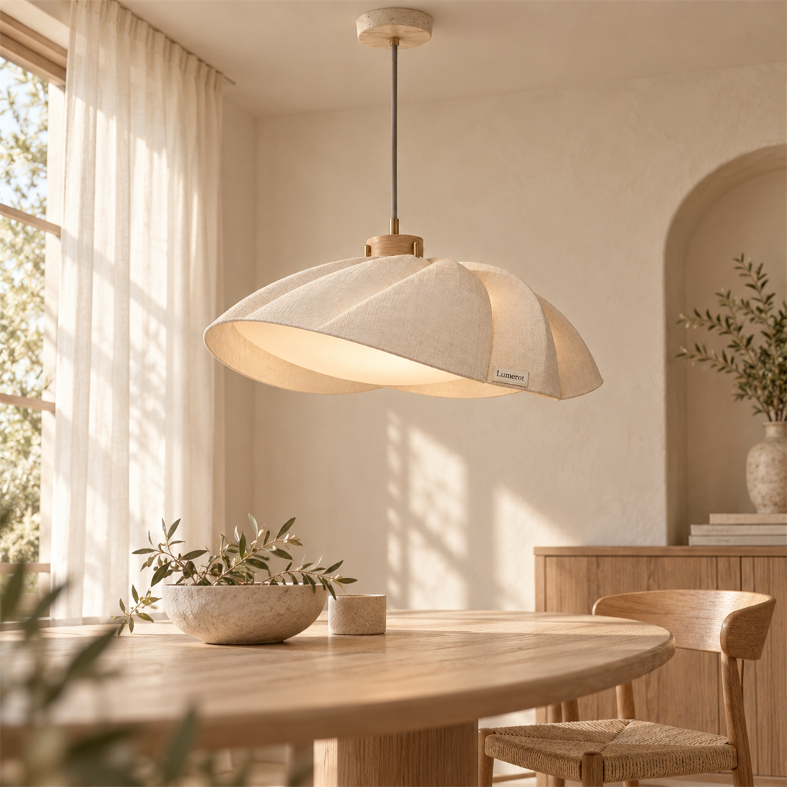 Lumerot Folded Halo Pendant - main product view