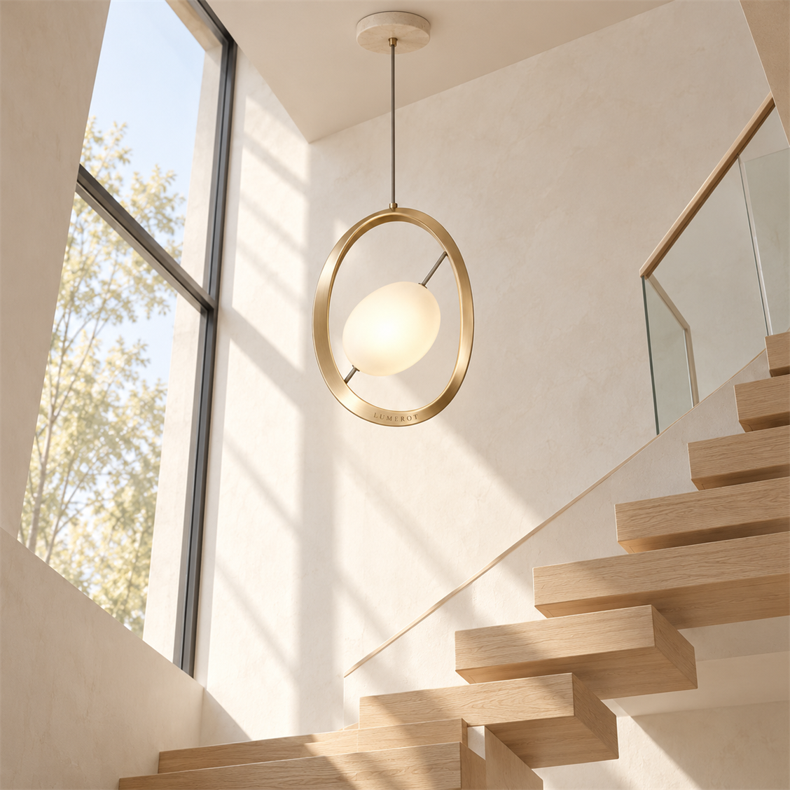 Lumerot Orbit Ring Pendant - secondary product view